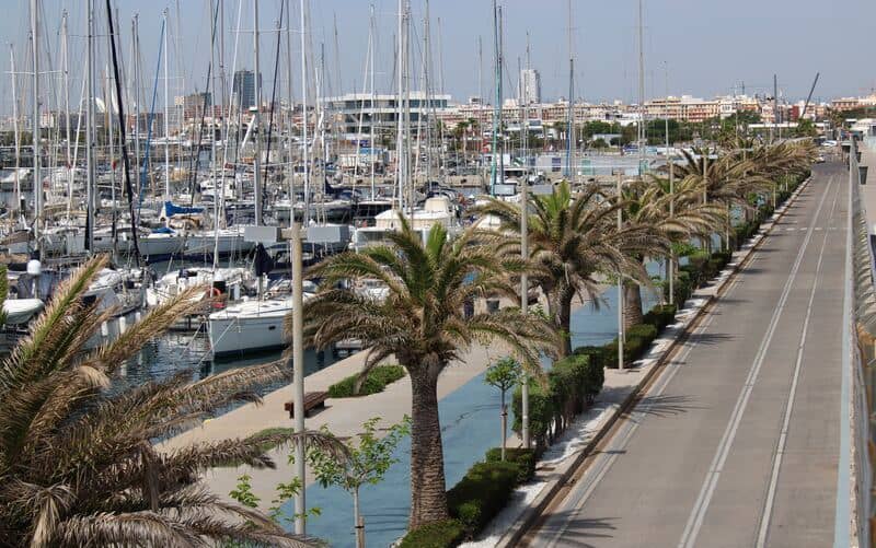 Hafen von Valencia